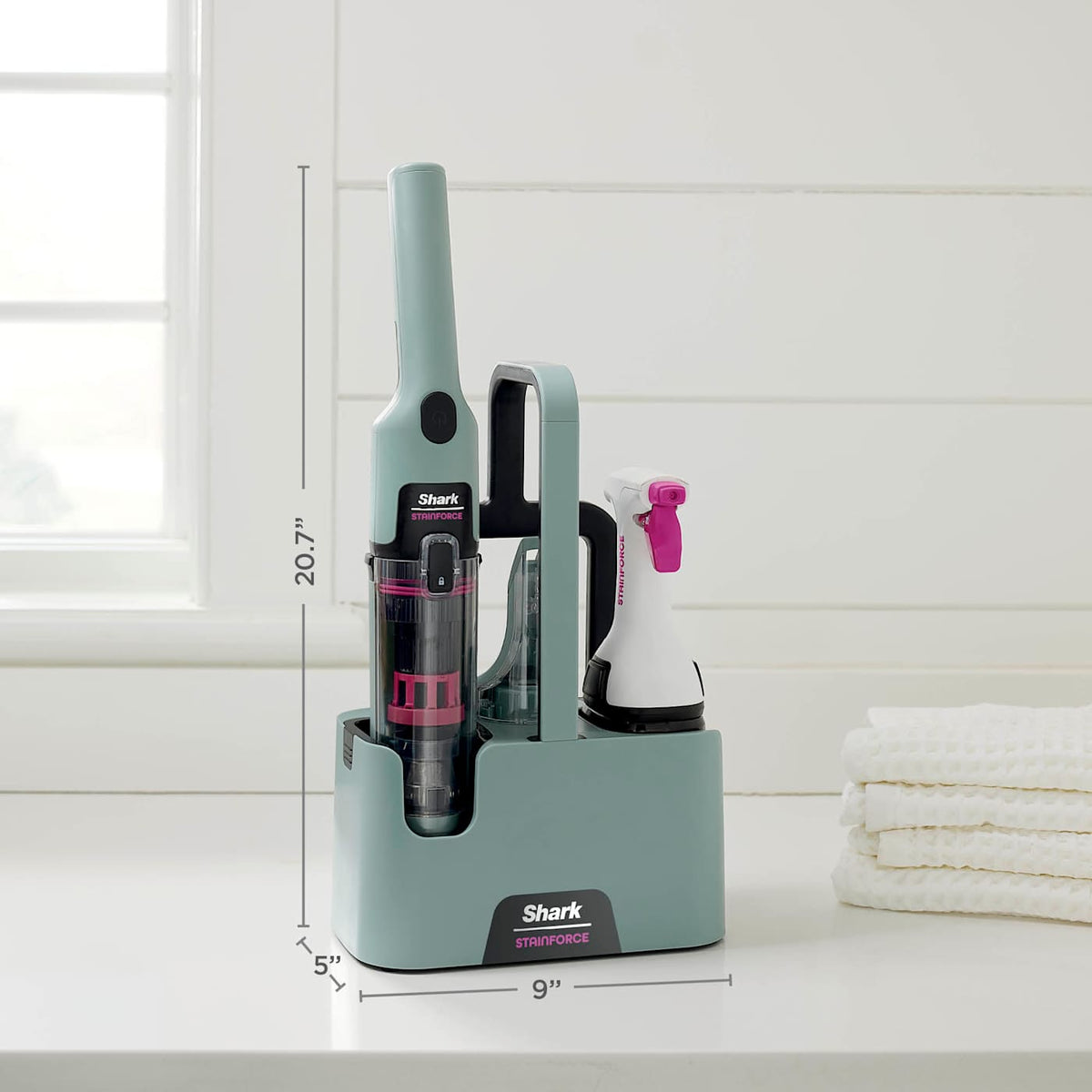 Shark StainForce™ Portable Spot & Stain Cleaner & Refill Cartridge Bundle