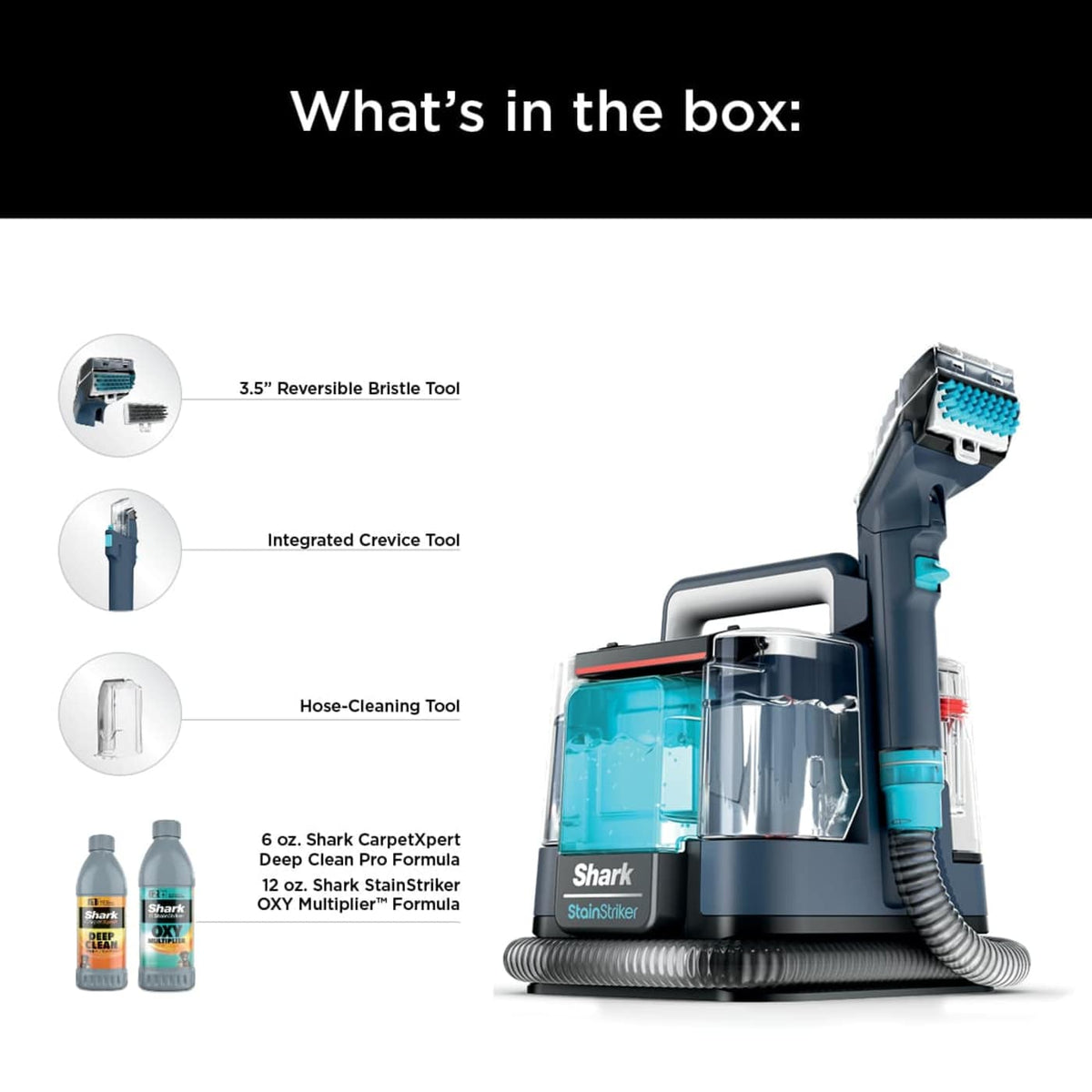 Shark® StainStriker Portable Carpet & Upholstery Cleaner