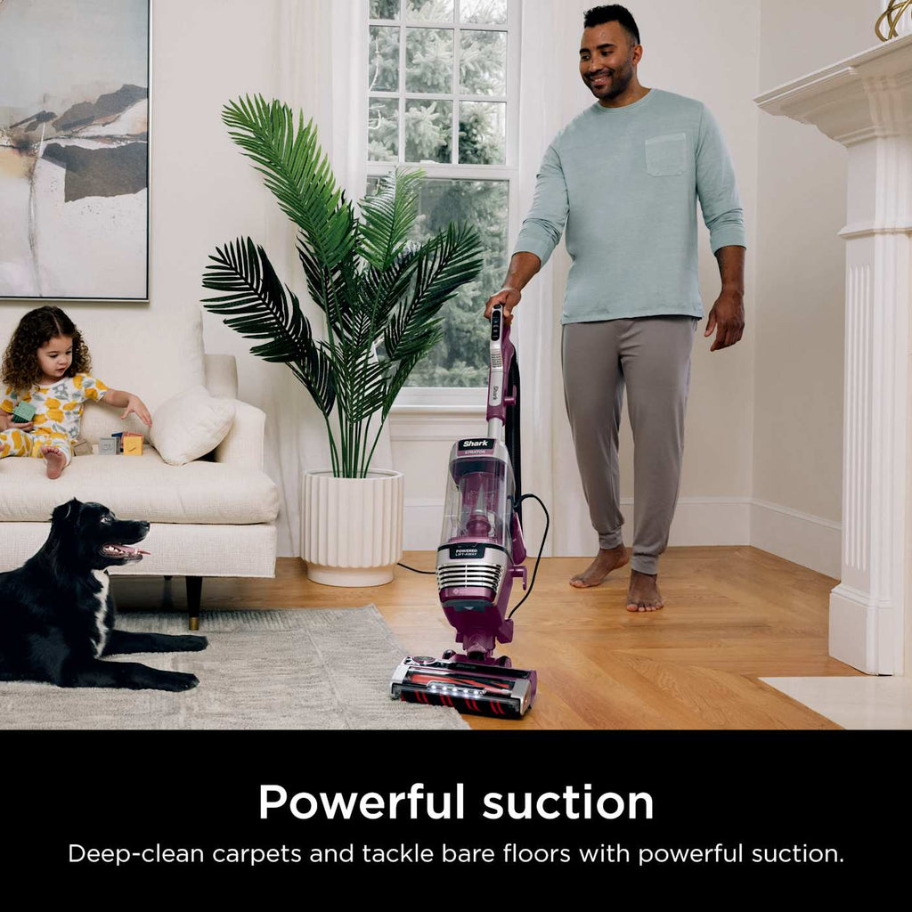 Shark Stratos™ Upright Vacuum with DuoClean® PowerFins™ HairPro™, Powered Lift-Away®, Self-Cleaning Brushroll, and Odor Neutralizer Technology