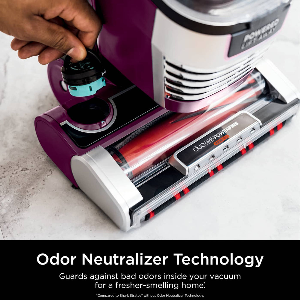 Shark Stratos™ Upright Vacuum with DuoClean® PowerFins™ HairPro™, Powered Lift-Away®, Self-Cleaning Brushroll, and Odor Neutralizer Technology