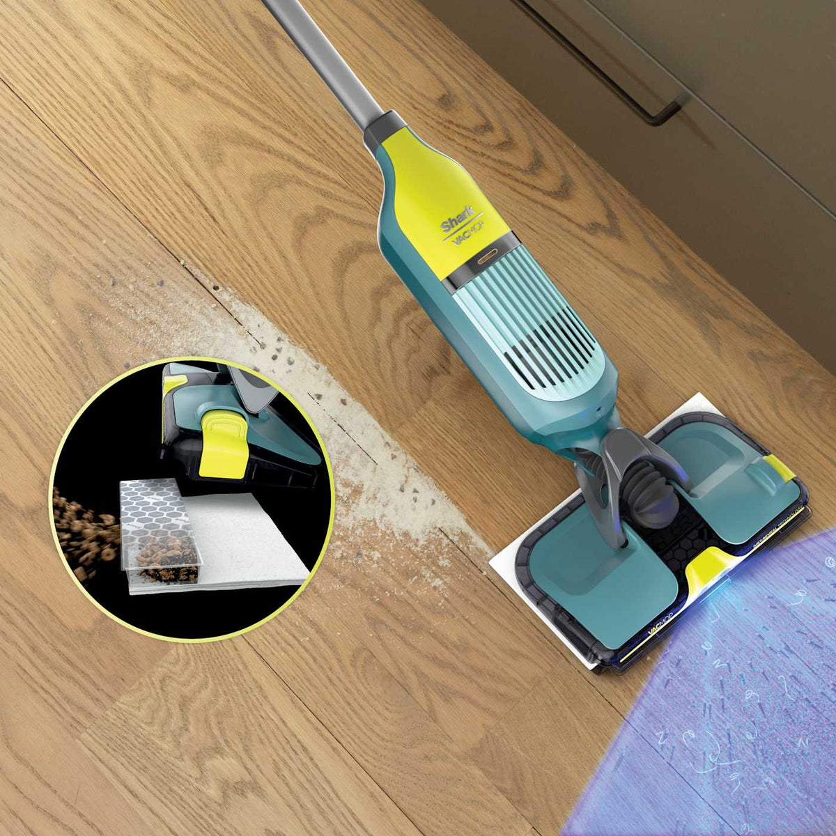 Shark VACMOP® Reveal Cordless Floor Vacuum and Spray Mop