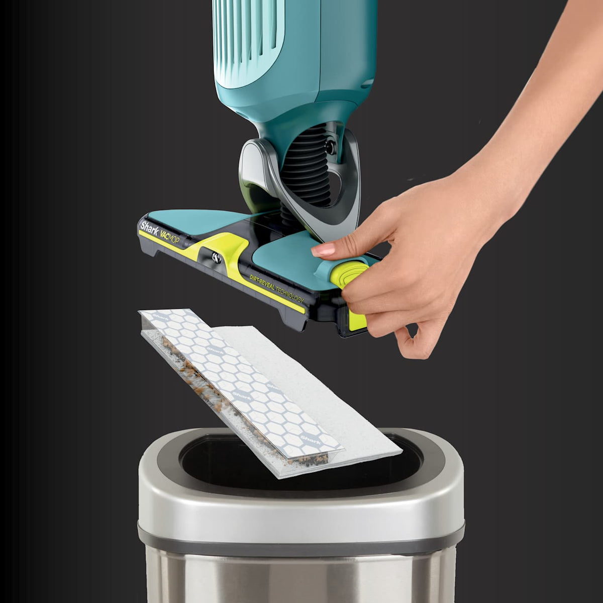 Shark VACMOP® Reveal Cordless Floor Vacuum and Spray Mop