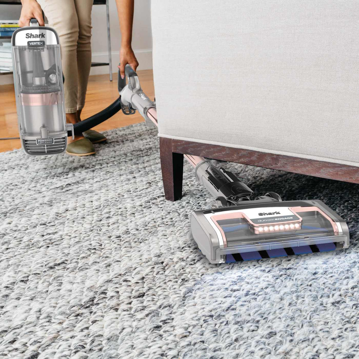 Shark® Vertex DuoClean® PowerFins Upright Vacuum with Powered Lift-away® and Self-Cleaning Brushroll